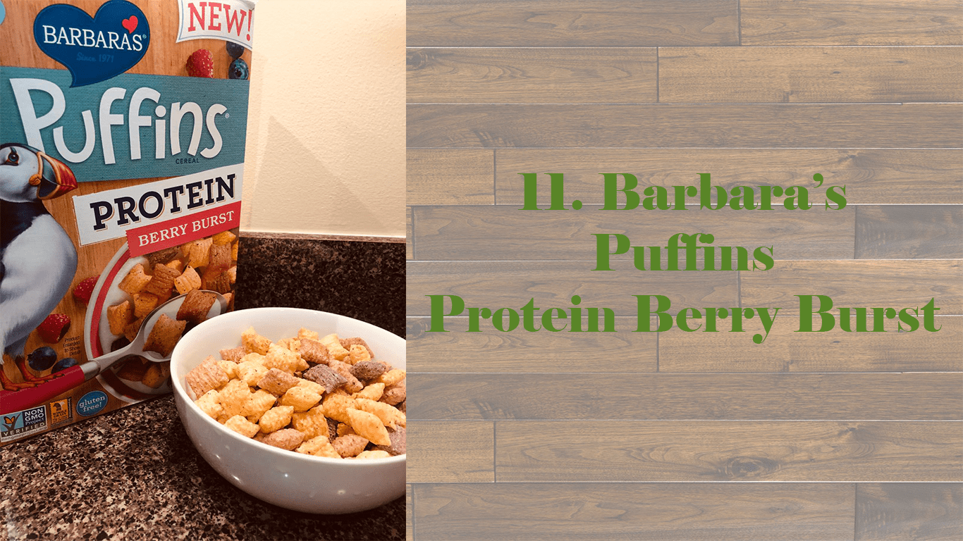 Barbara's Puffins Protein Berry Burst