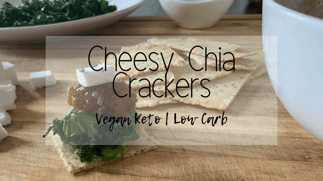 Cheesy Chia Crackers Recipe
