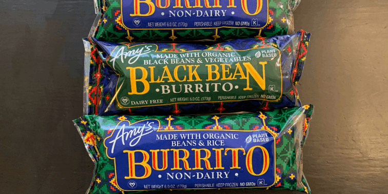 Amy's Kitchen Vegan Burritos