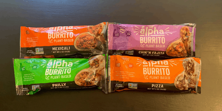 Alpha Foods Vegan Burritos