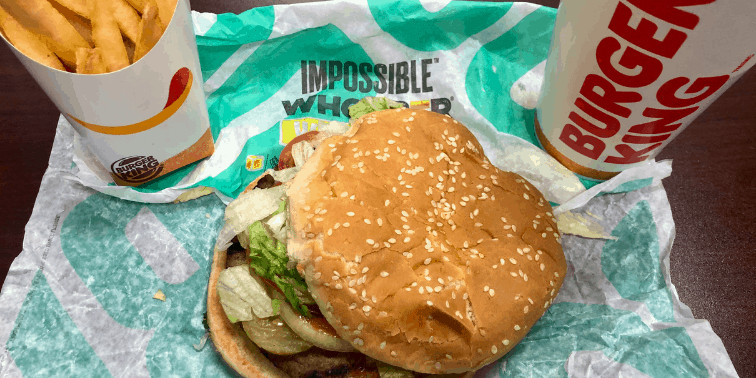 Impossible Whopper at Burger King