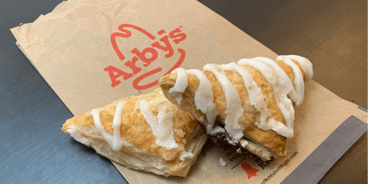 Arby's Apple and Cherry Turnovers