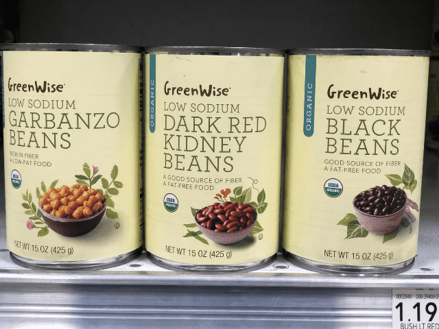 Vegan Friendly Canned Beans at Publix