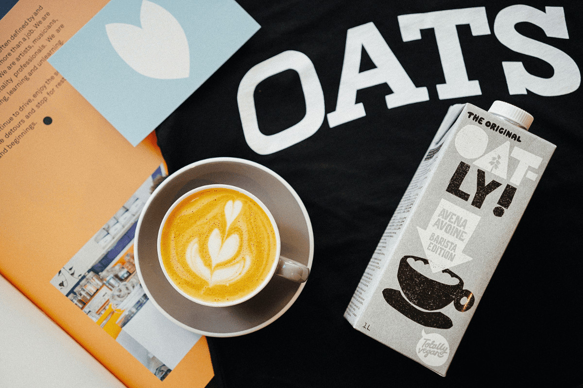 Oatly Barista Edition Now Available at The Coffee Bean & Tea Leaf, oatly  barista 