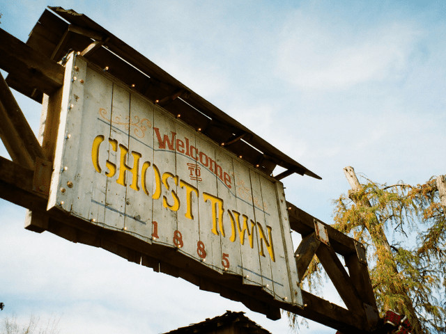 Entrance to Ghost Town at Knott's Berry Farm