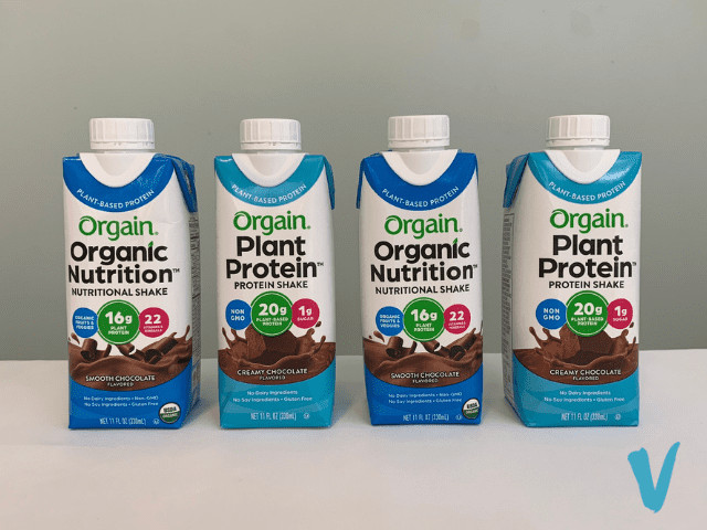 Orgain Plant-Based Ready to Drink Shakes