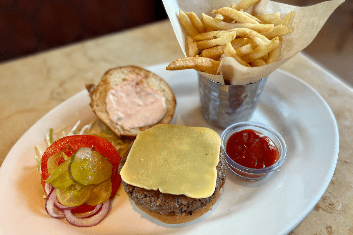 Impossible Burger at The Cheesecake Factory