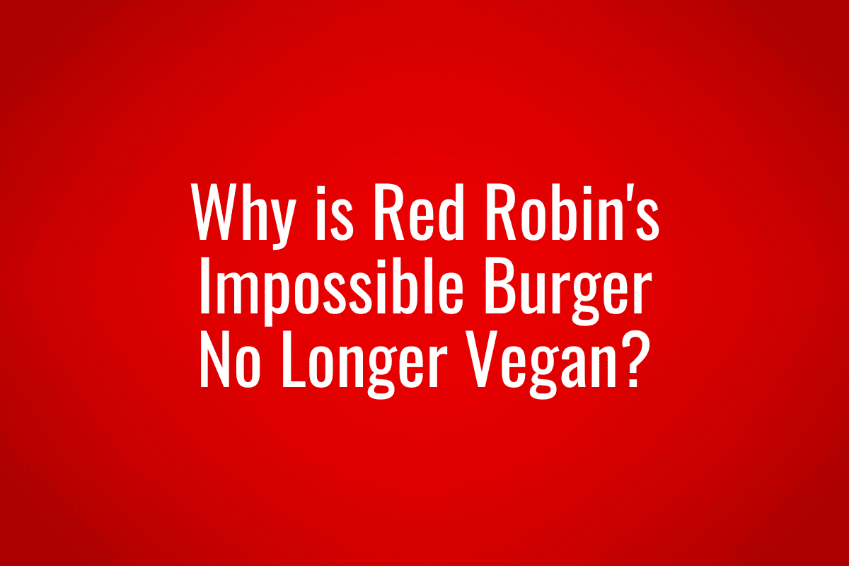 Vegan Options at Red Robin