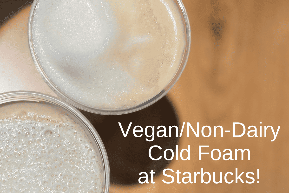 Vegan Non-Dairy Options at Starbucks