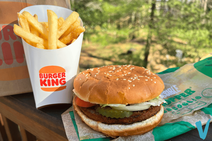 Vegan at Burger King
